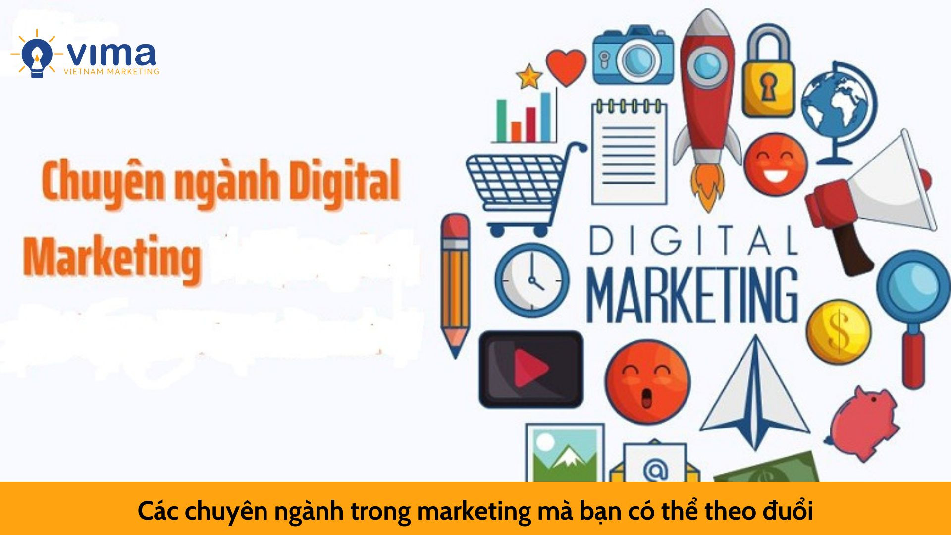 Các chuyên ngành trong marketing mà bạn có thể theo đuổi